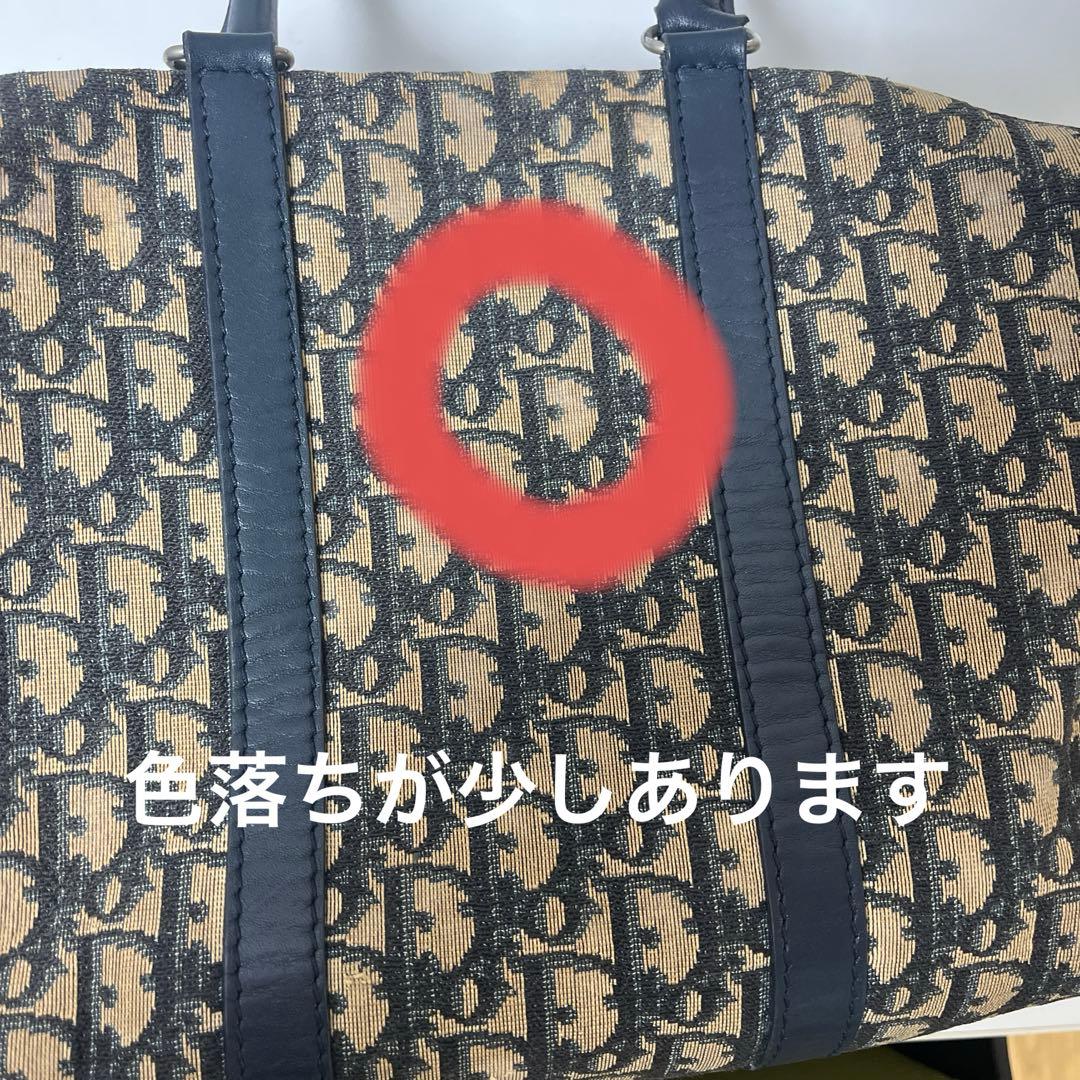 希少 Christian Dior トロッター ミニボストンバッグ 90s