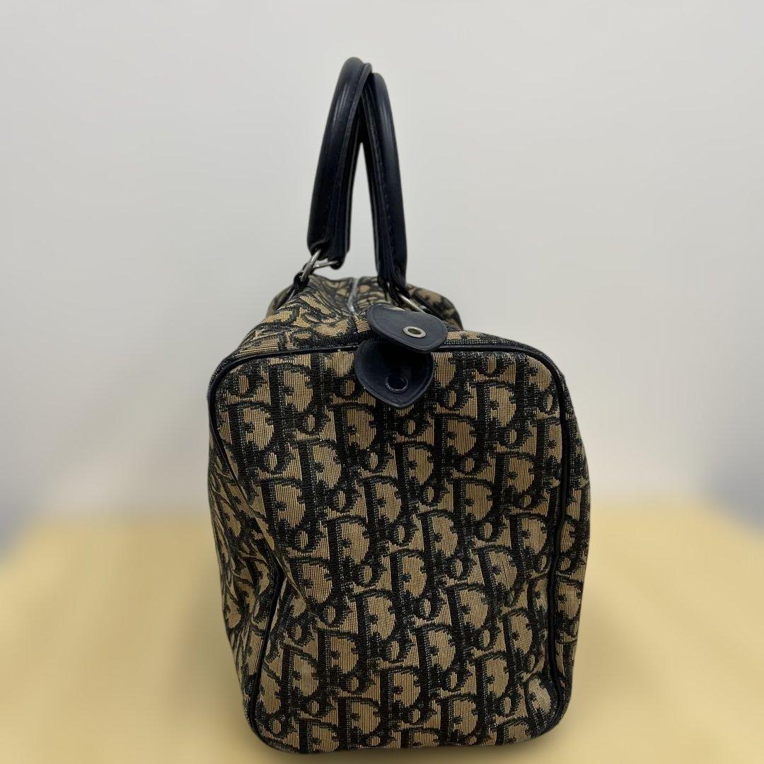 希少 Christian Dior トロッター ミニボストンバッグ 90s