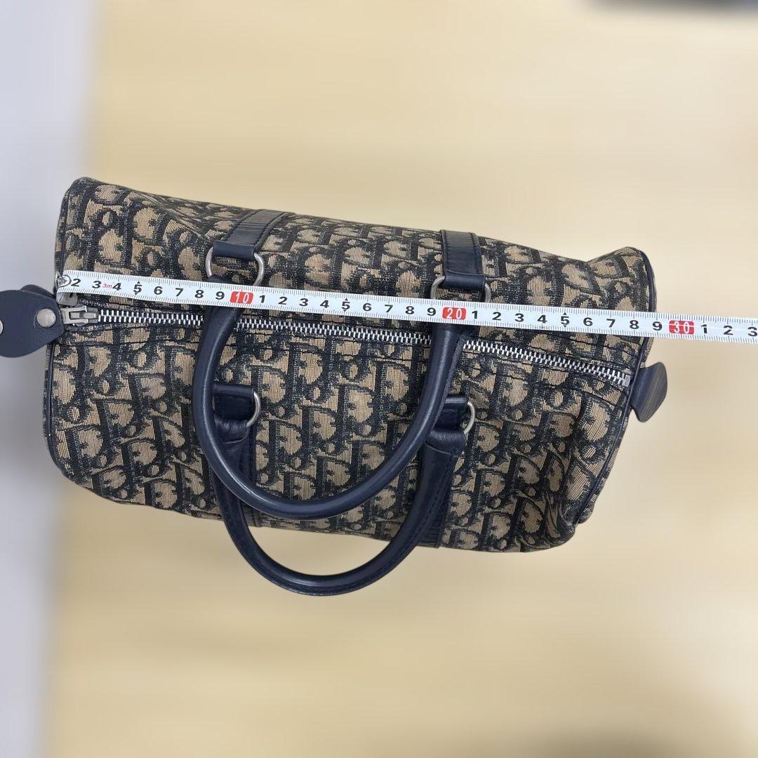 希少 Christian Dior トロッター ミニボストンバッグ 90s