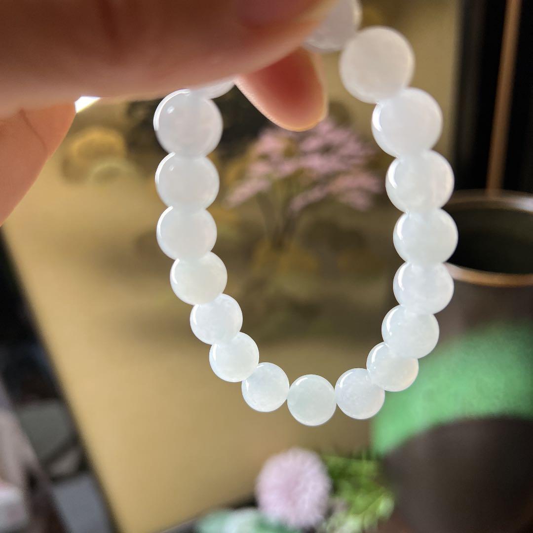 本翡翠　氷種高品質ブレスレット