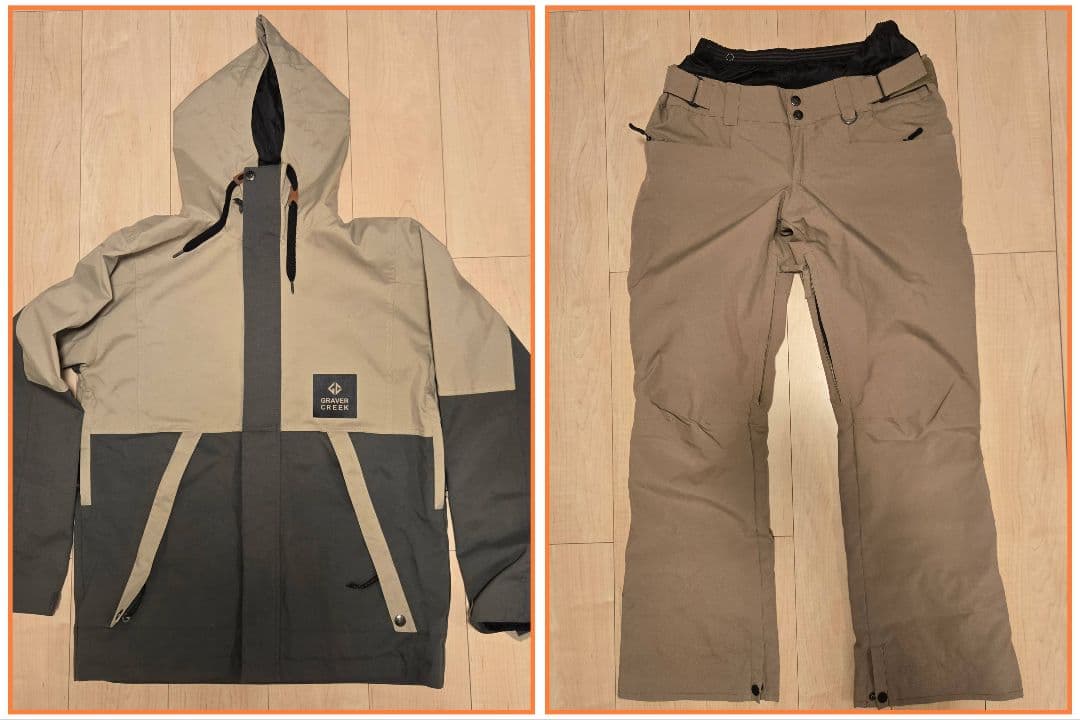 上下セット】グラバークリーク スノーボードウェア - スノーボード