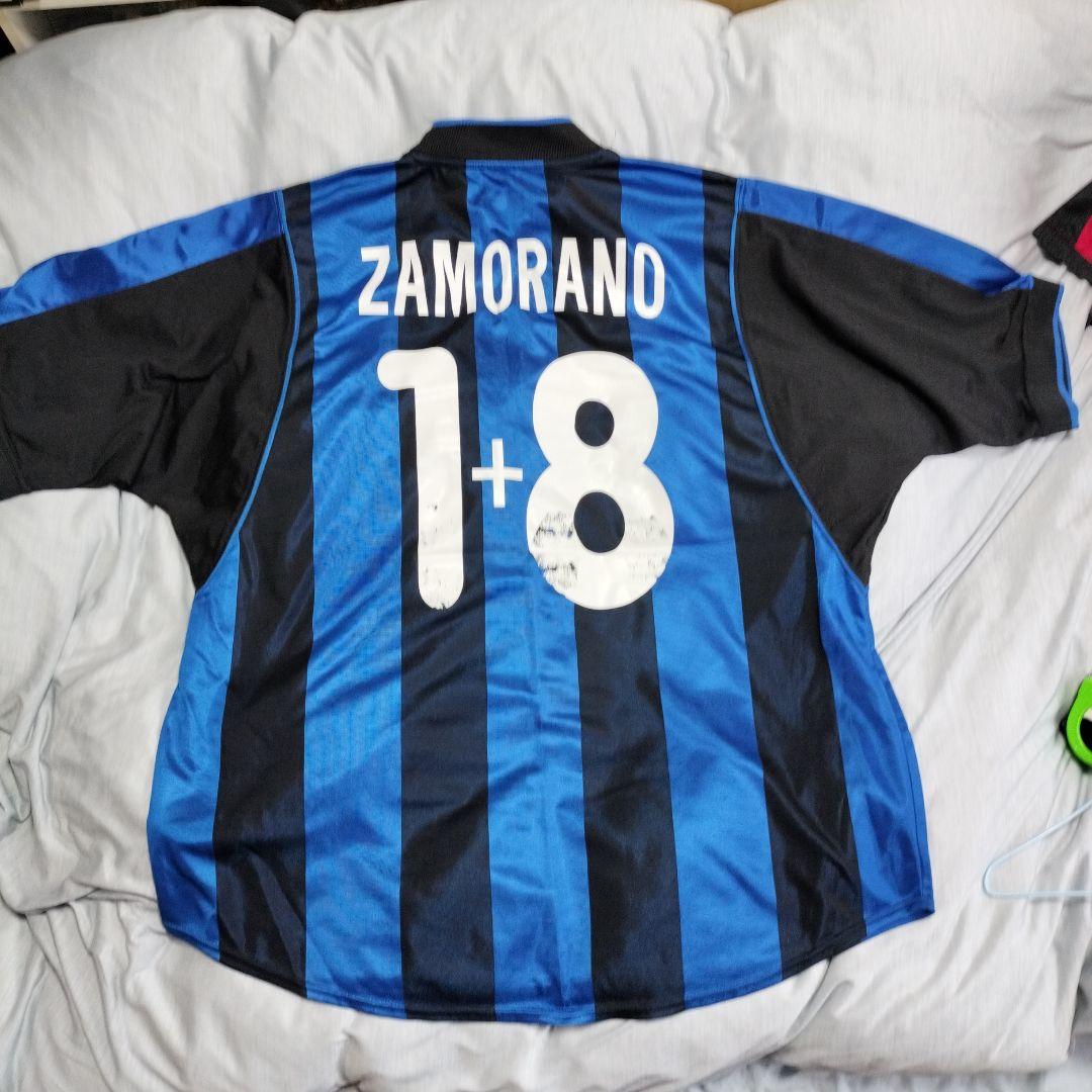 NIKE インテル サモラーノ 1+8 ユニフォーム XL ZAMORANO訳有 - メルカリ