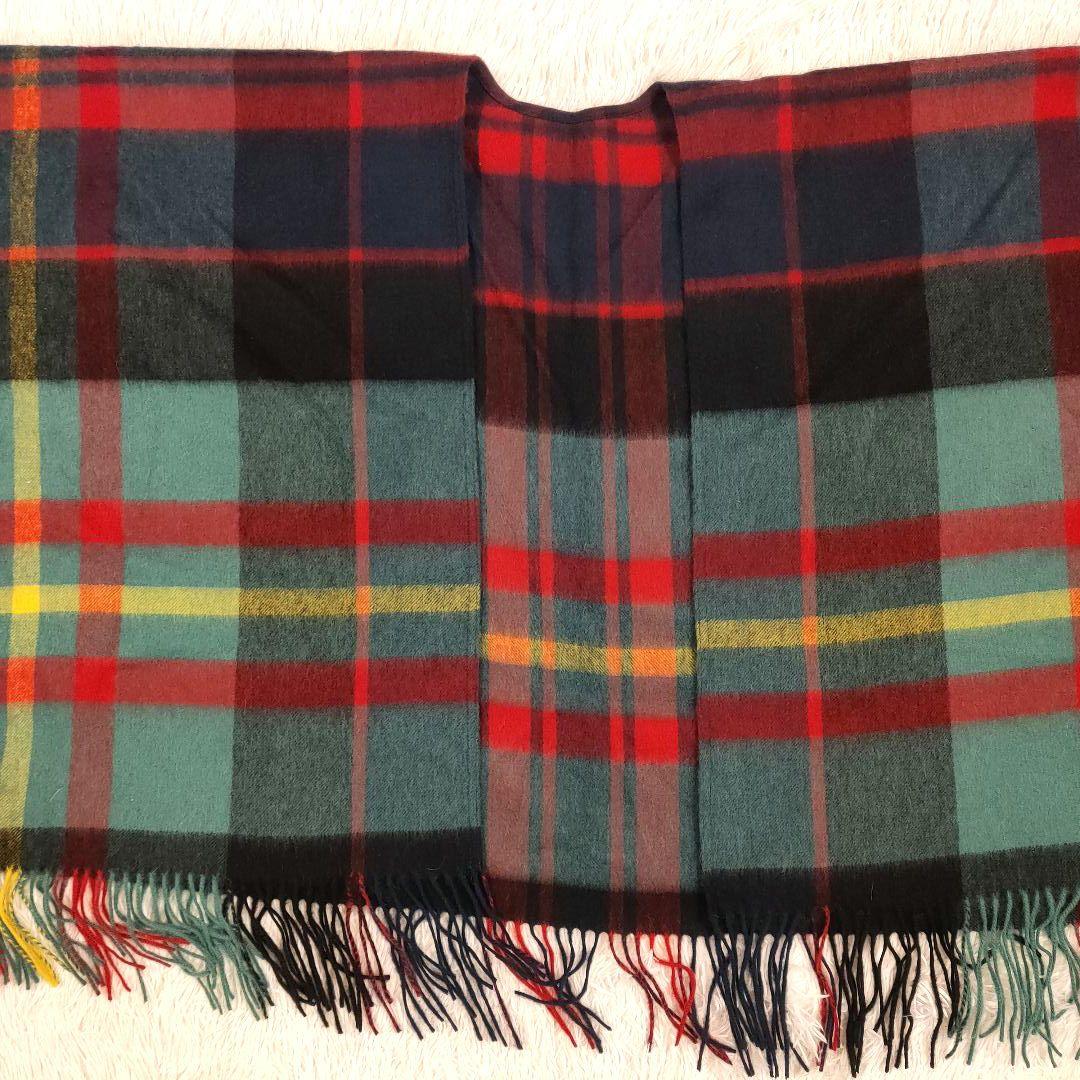 ヴィヴィアンウエストウッド　ワンポイントORB タータンチェック ケープストール