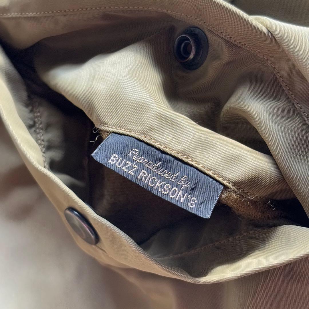 【希少42】バズリクソンズ B-15C フライトジャケット M品番 USAF