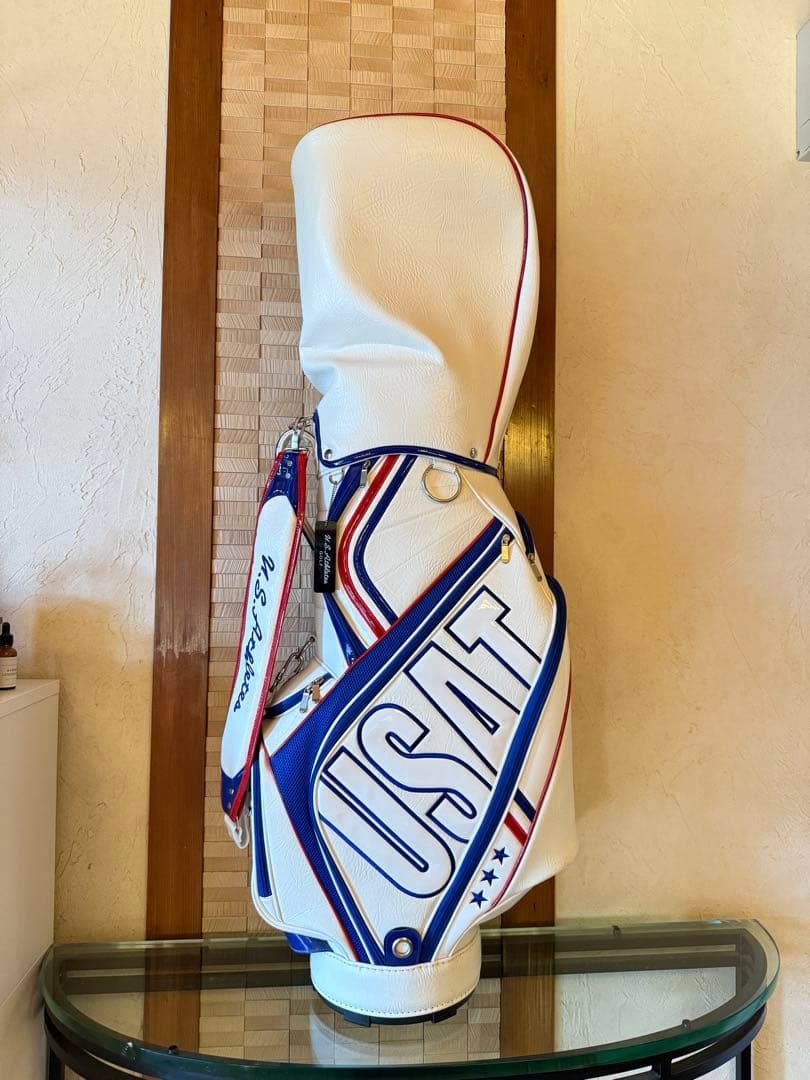 ゴルフクラブ12本セット|キャディバッグ+付属品セット付|ホワイト| 状態良好
