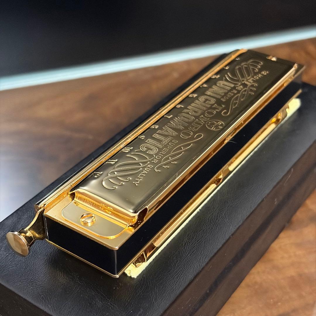 TOMBO ハーモニカ UNICHROMATIC GOLD No.1248G