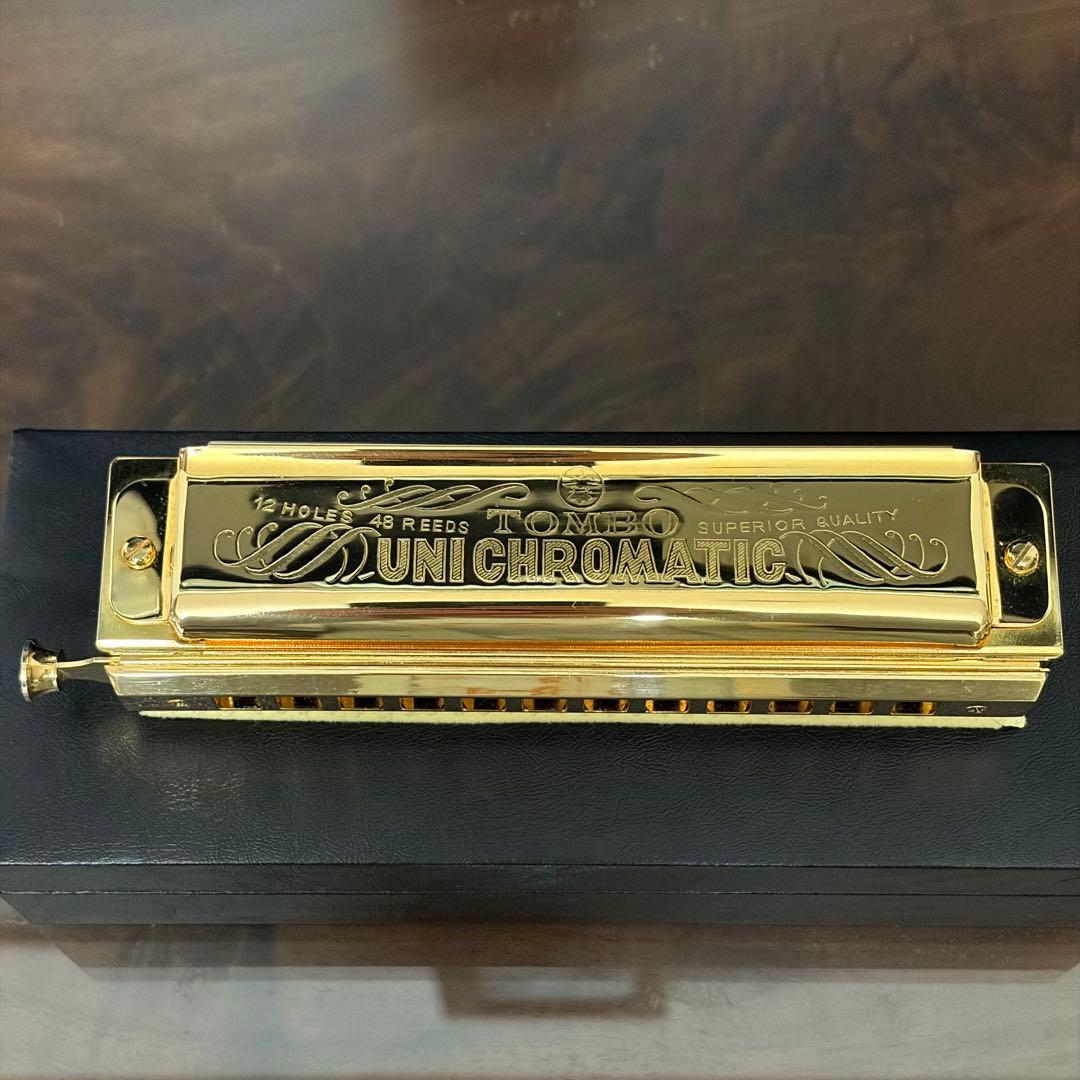 TOMBO ハーモニカ UNICHROMATIC GOLD No.1248G