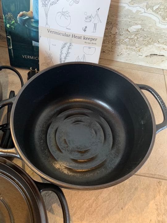 バーミキュラ　ライスポット　炊飯器　5合　レシピ本付き