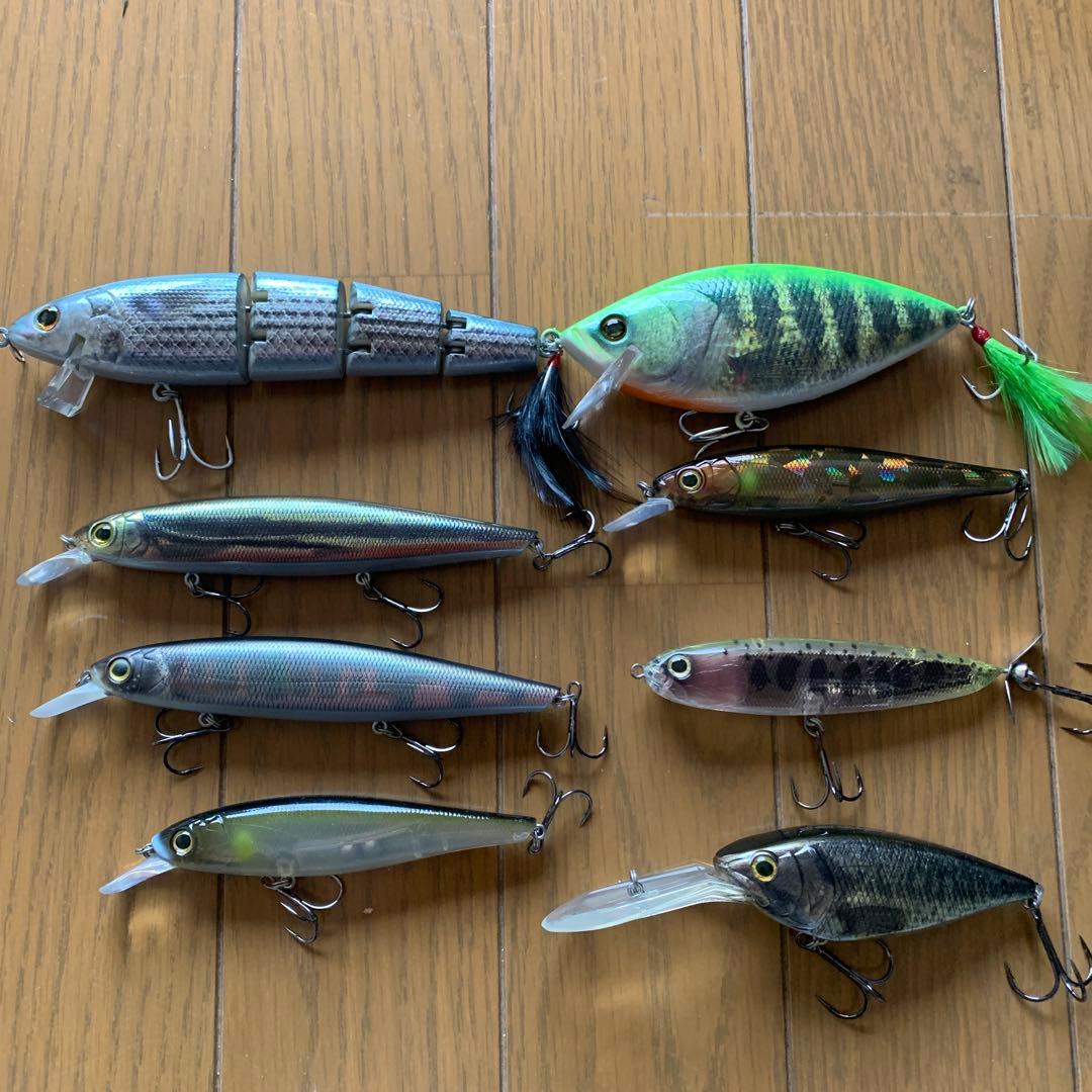 バス釣り引退　ハードルアー開封済未使用90個セット メガバス、デプス、イマカツ等