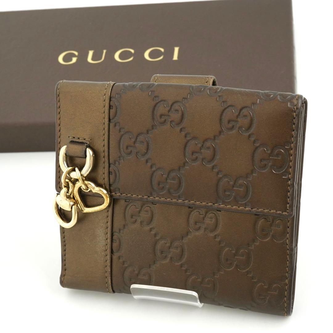 ✨未使用に近い✨GUCCI ミニ財布GGマーモントインターロッキング