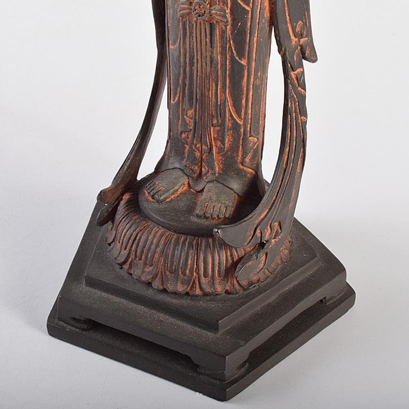 仏教美術　樹脂製　レプリカ　百済観音　仏像　置物　高さ約36㎝　M　R7660B