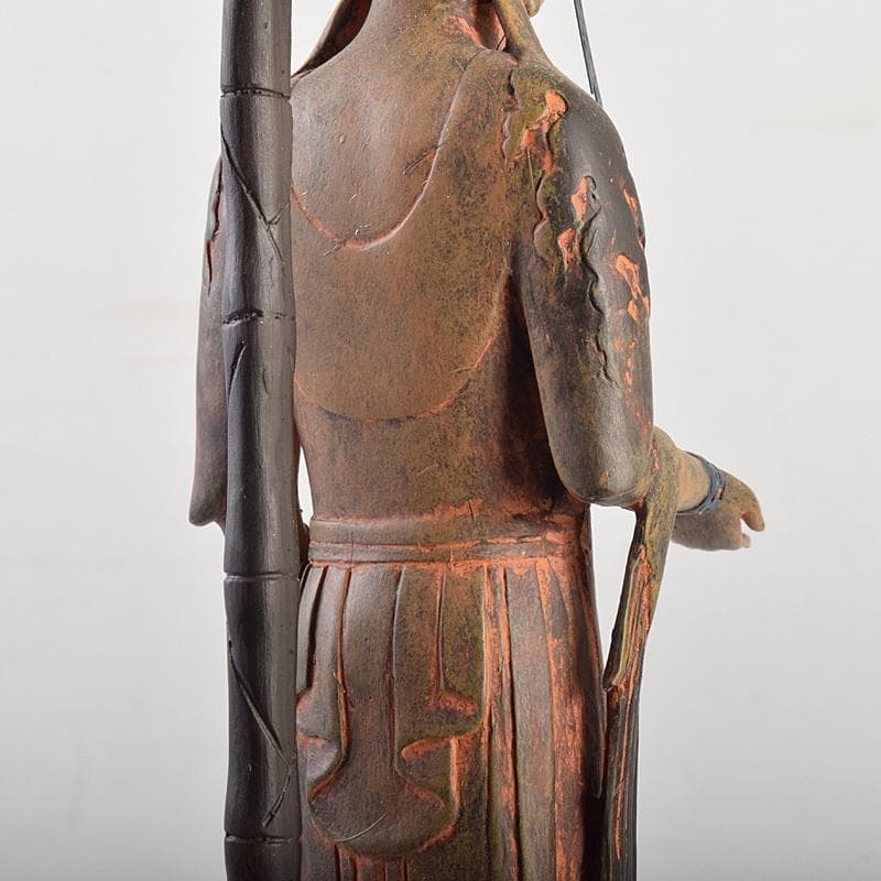 仏教美術　樹脂製　レプリカ　百済観音　仏像　置物　高さ約36㎝　M　R7660B