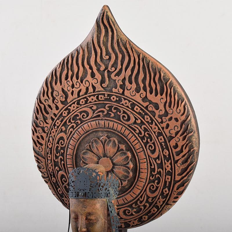 仏教美術　樹脂製　レプリカ　百済観音　仏像　置物　高さ約36㎝　M　R7660B