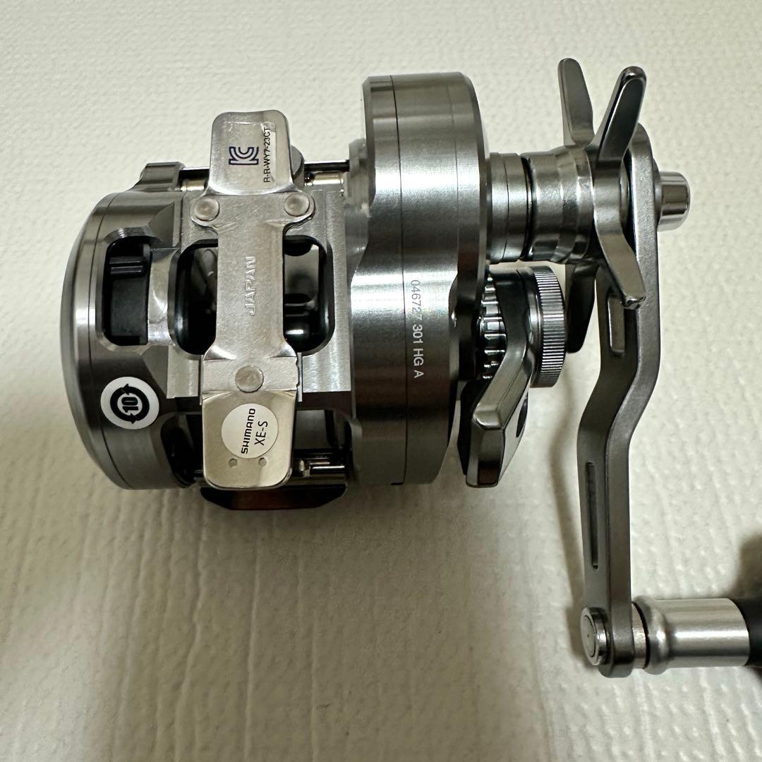 美品 シマノ 24 オシア コンクエストCT 301HG 左