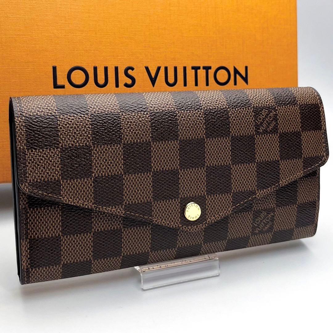 ルイヴィトン ポルトフォイユ・サラ ダミエ ICチップ 正規品保証 Z162