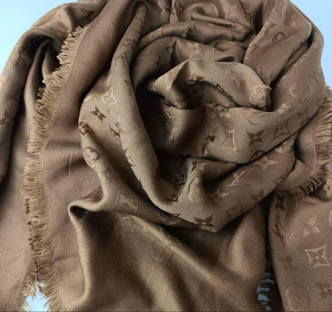 ルイヴィトン 大判ストール LOUISVUITTON 箱なし