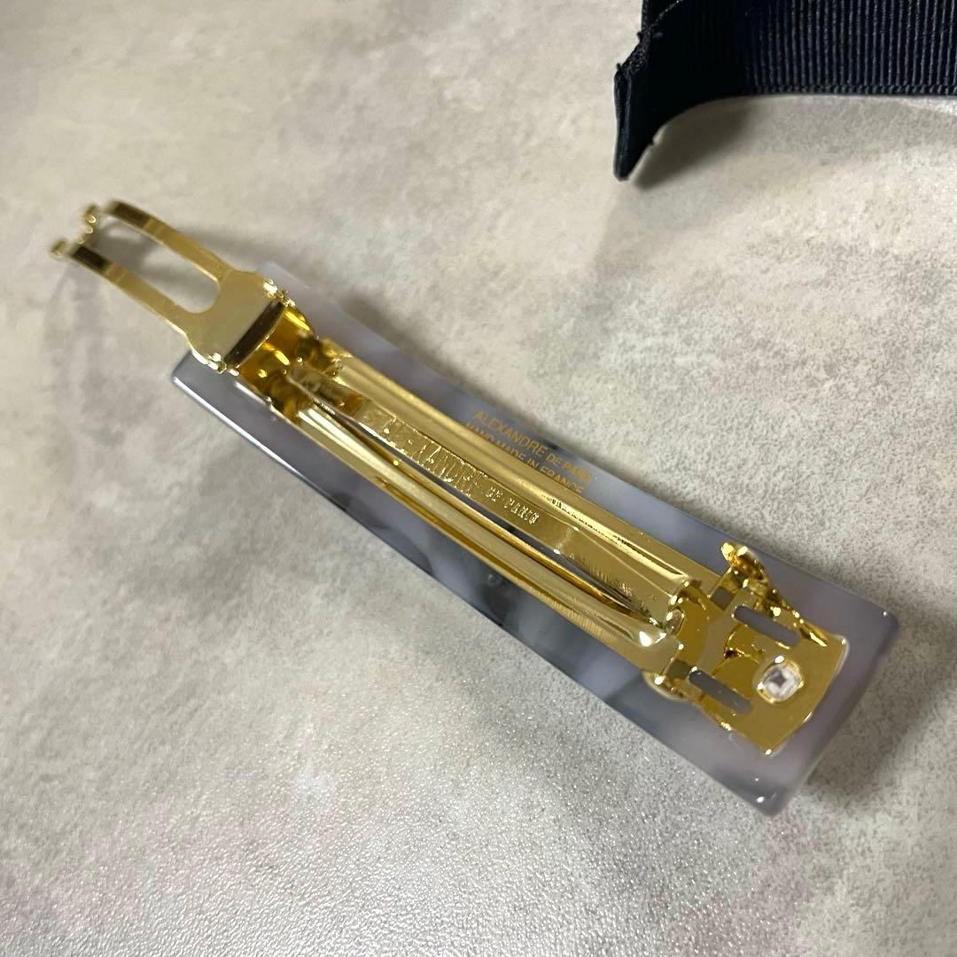 完売品　ALEXANDRE DE PARIS ヘアアクセサリー　バレッタ