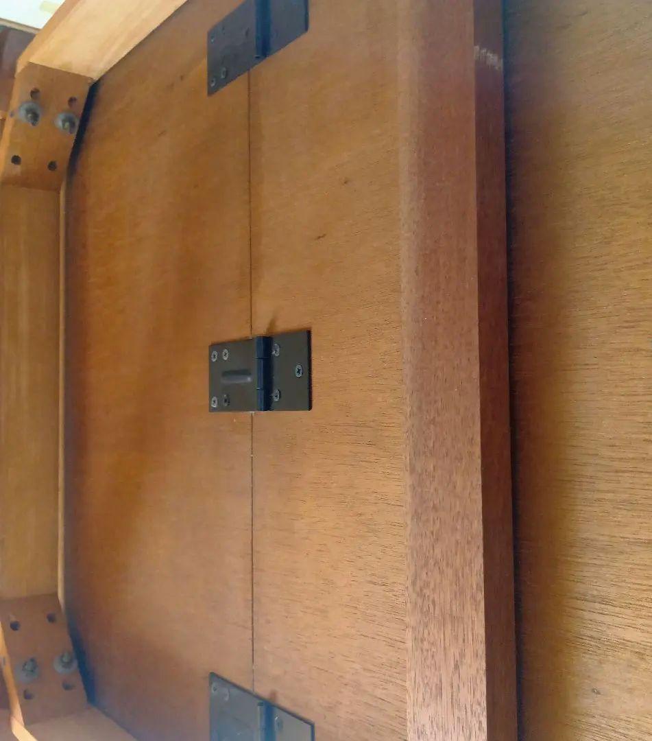 マルニ木工 地中海 片バタ式ダイニングテーブル 15万 伸長式