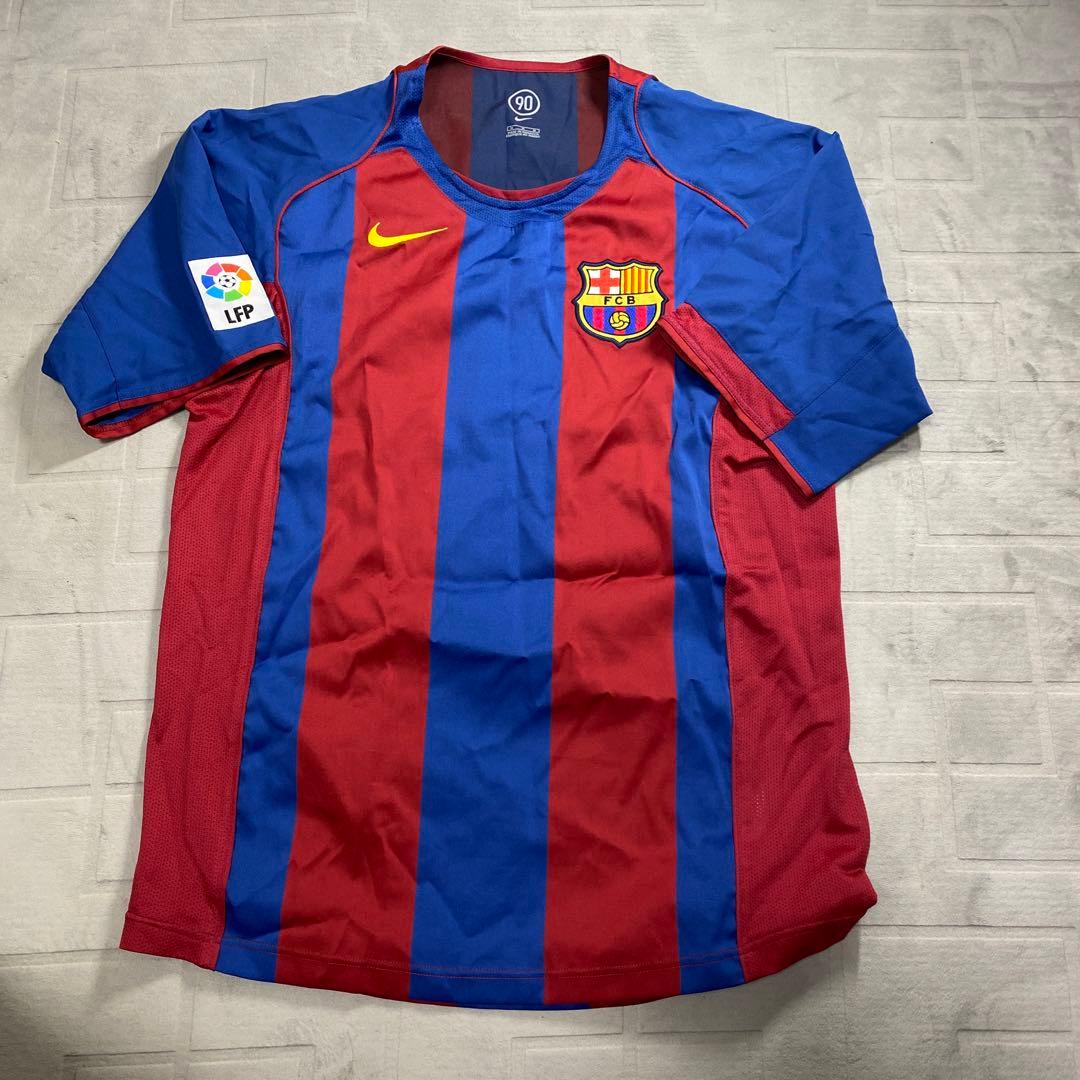 希少価値有り バルセロナ　ロナウジーニョ　サッカー　ユニホーム