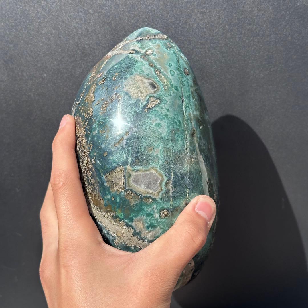 天然石 アメジストのドーム　置物G.114