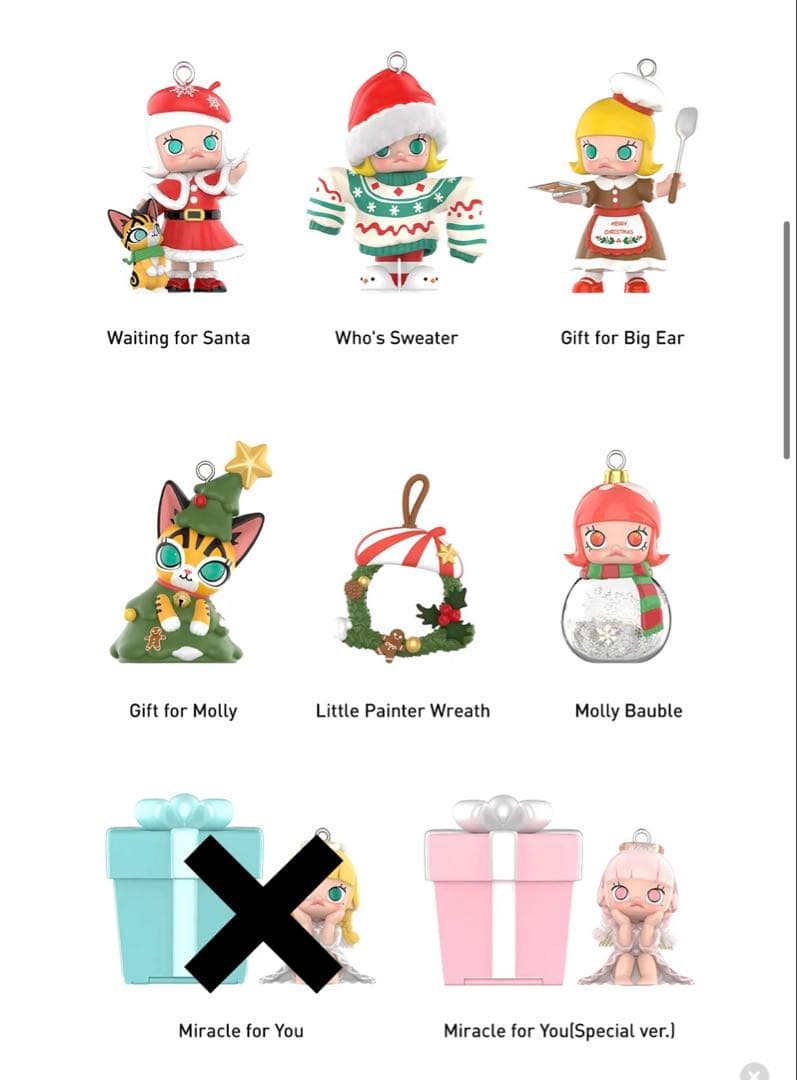 MOLLY Castle Miracle Box シリーズ セット　ポップマート