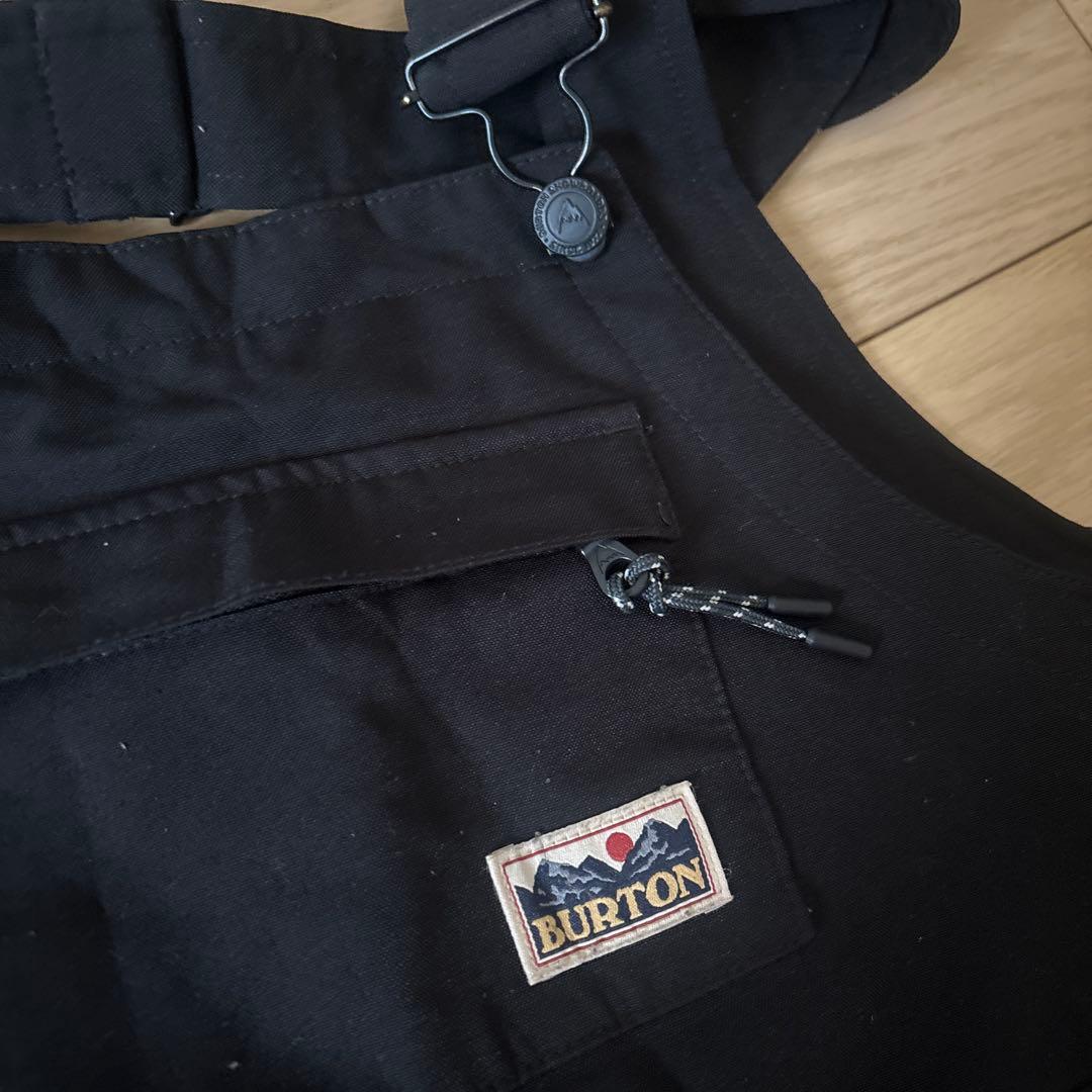 BURTON バートン　ブラック ビブス オーバーオール　X S