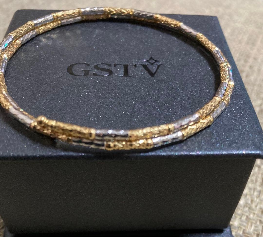 K18 YG /WG フリーバングル