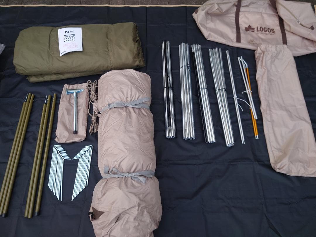 【美品】ロゴス　ジオデシックドーム-BA