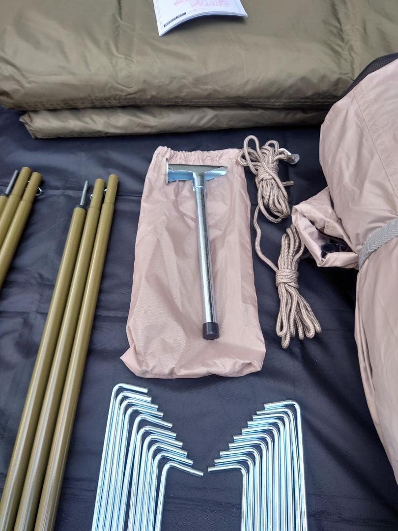 【美品】ロゴス　ジオデシックドーム-BA