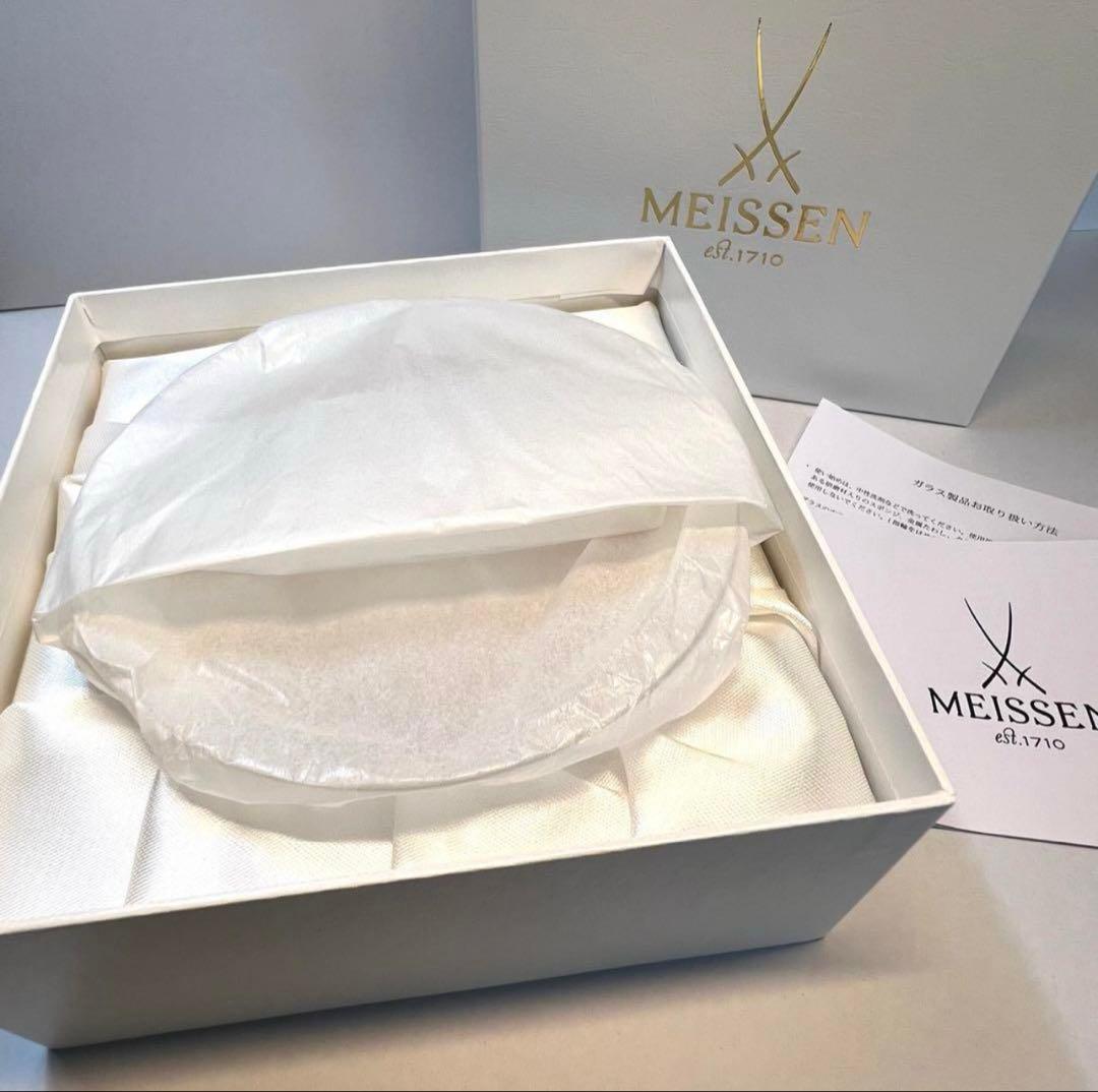 【新品未使用】Meissen マイセン バッカスロゼット ピンク ディッシュ