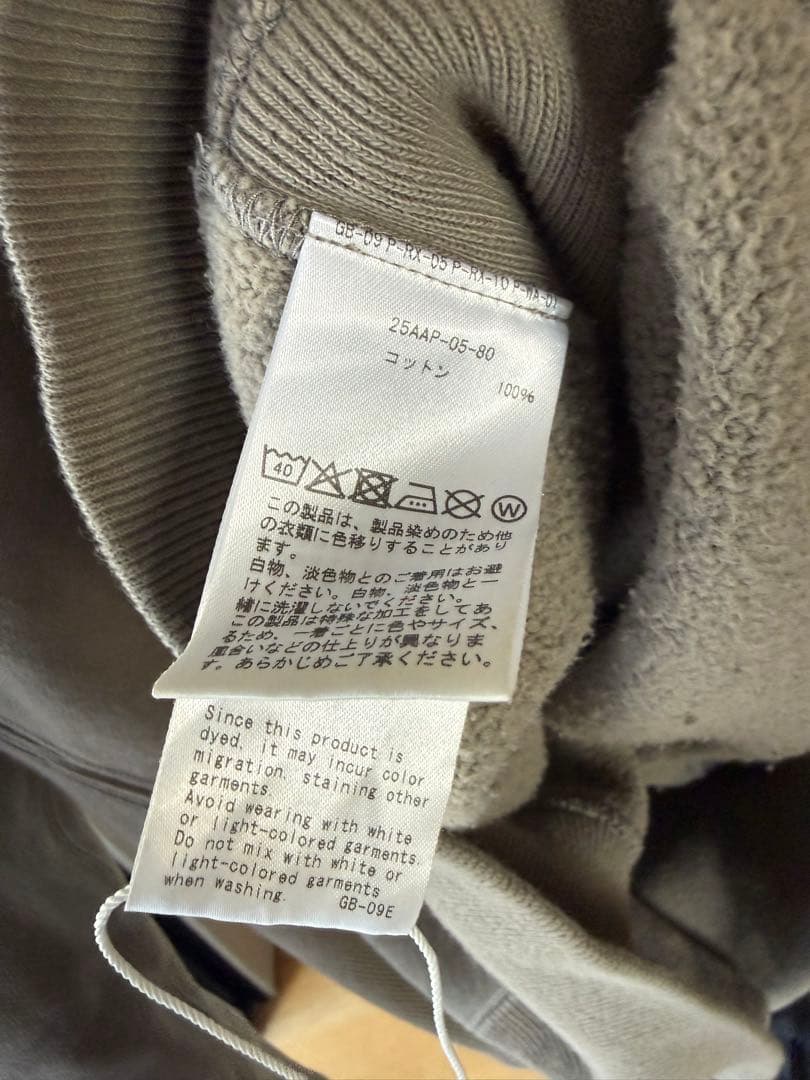 トップス A.PRESSE for BIOTOP Half Zip Sweatshirt