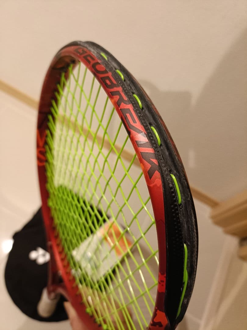使用2週間】YONEX ジオブレイク 70VS タンゴレッド ソニックブロー