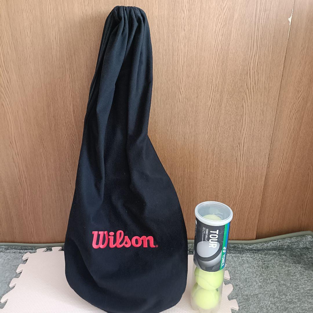 Wilson Ultra V4 100L テニス ウィルソン　袋とボール付