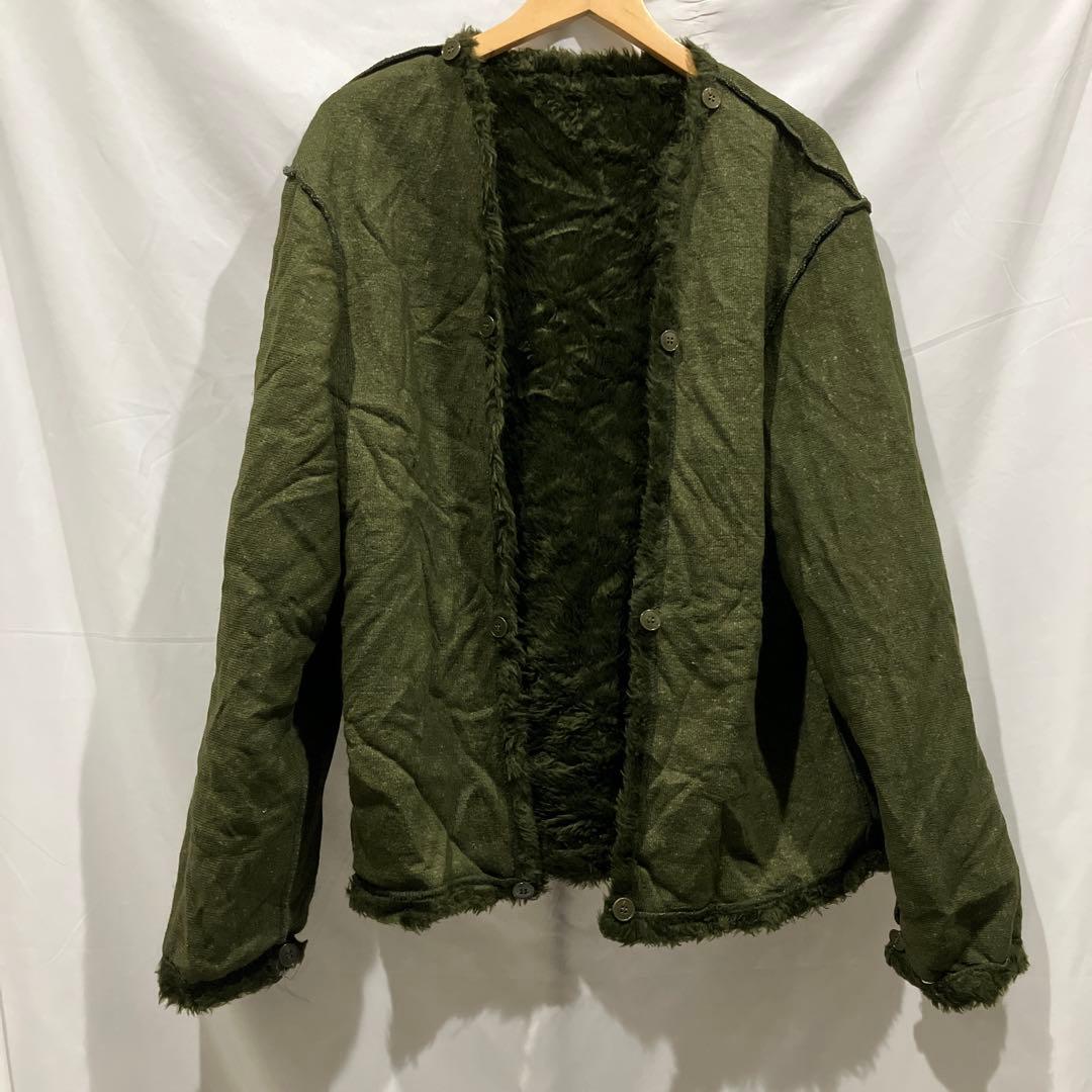 フランス軍　ユーロミリタリー　モッズコート古着　ライナー付　大きめ　希少　軍物