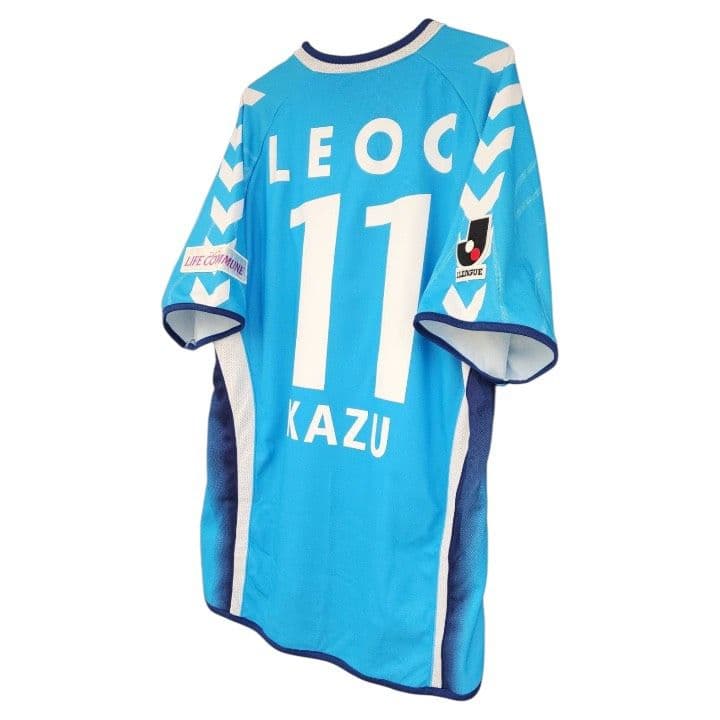 2005 横浜FC 三浦知良 hummelオフィシャルユニフォーム 横浜FC 2005