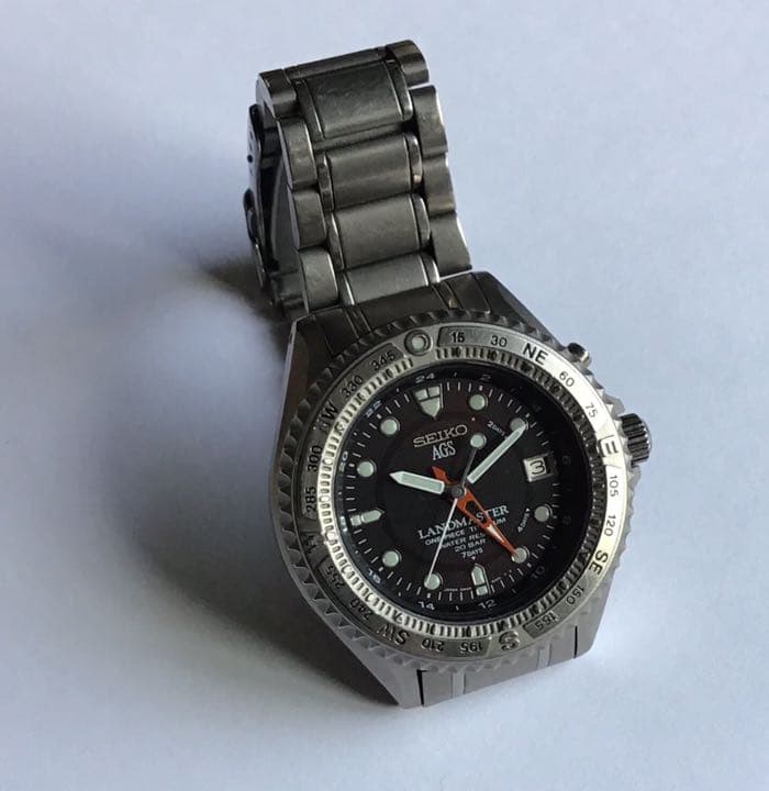 SEIKO ランドマスター AGS チタン 5M45-6A00 ジャンク品 - メルカリ