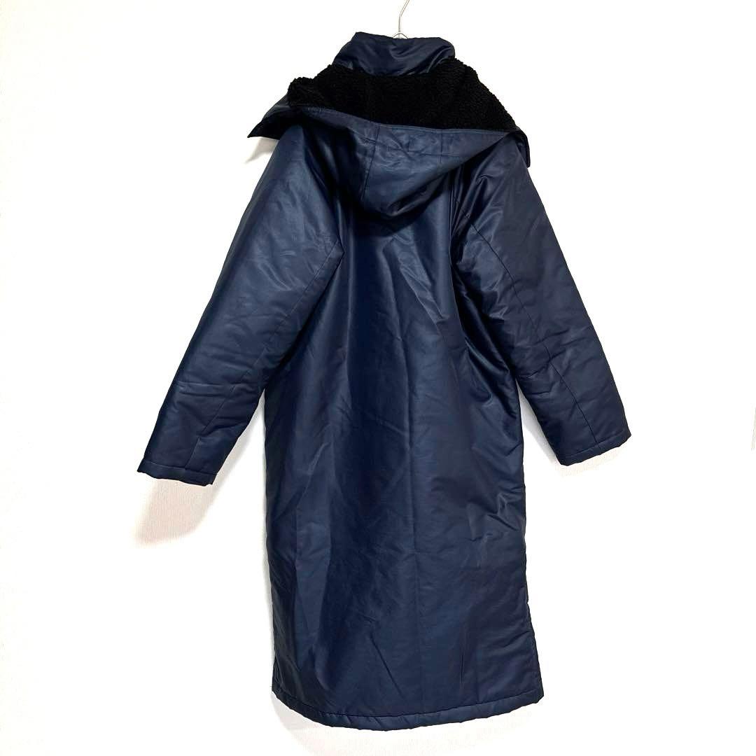 DUARIG】ベンチコート ロングダウン サッカー M 防寒 コーチ メンズ