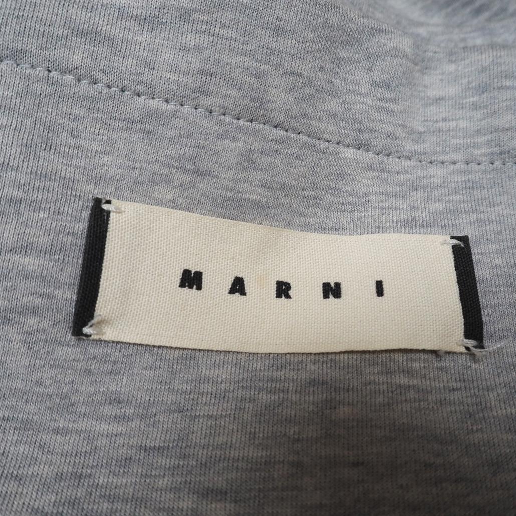 MARNI COMMESSA ガンクラブチェック ロングチェスターコート 46