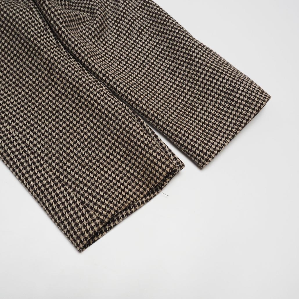 MARNI COMMESSA ガンクラブチェック ロングチェスターコート 46