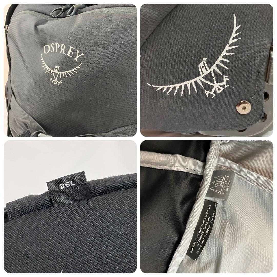 ⭐️美品⭐️ OSPREY Farpoint Wheels 36 ブラック 3wey