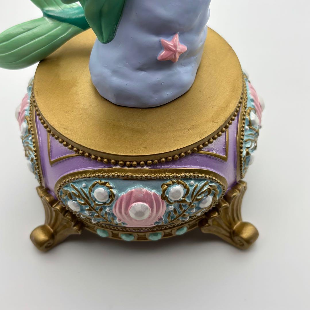 美品✨ディズニー　リトルマーメイド　アリエル オルゴール フィギュア　置物　箱付