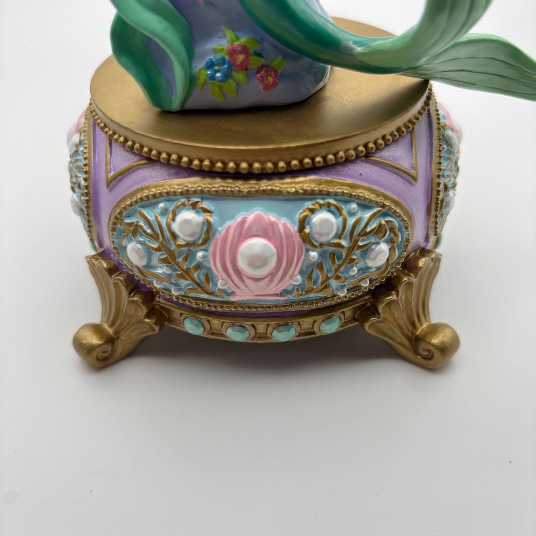 美品✨ディズニー　リトルマーメイド　アリエル オルゴール フィギュア　置物　箱付