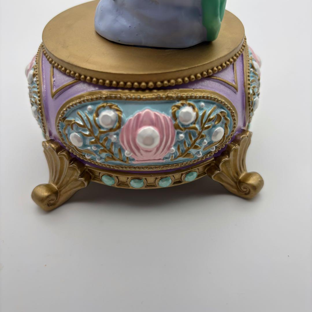 美品✨ディズニー　リトルマーメイド　アリエル オルゴール フィギュア　置物　箱付