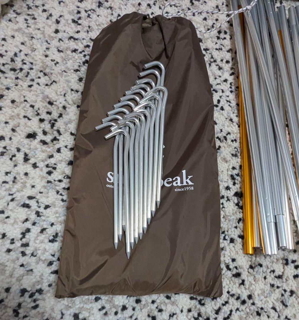  peak アメニティドームＭ.マットセット.ヘキサタープLポールセット