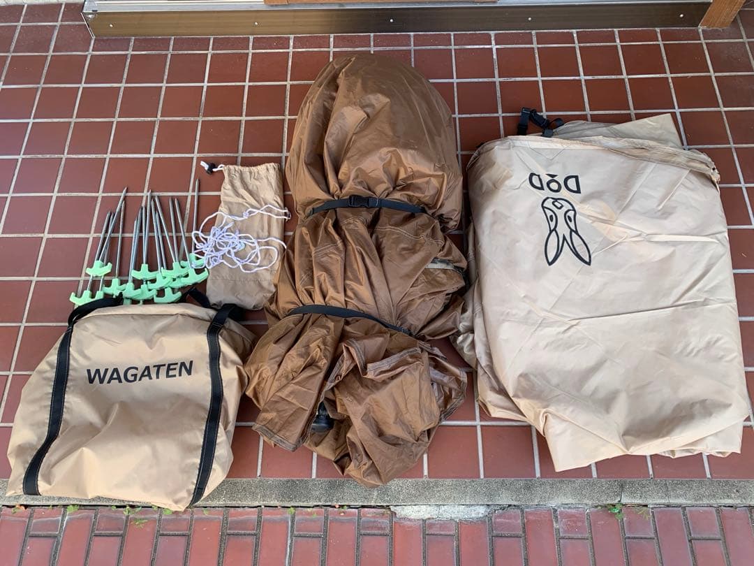DOD ワガヤノテントL ワンタッチテント　美品