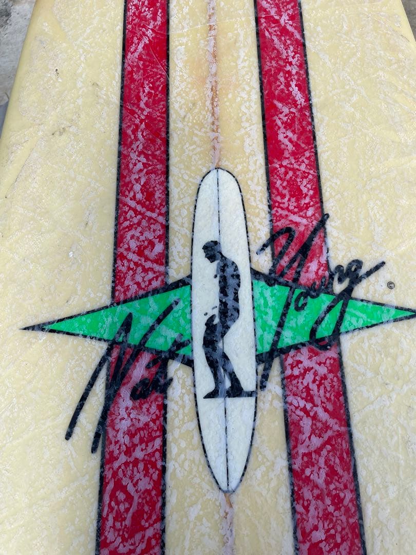 ナットヤング　サーフボード　ミッドレングス　8f ポールハッチンソン　ミニロング