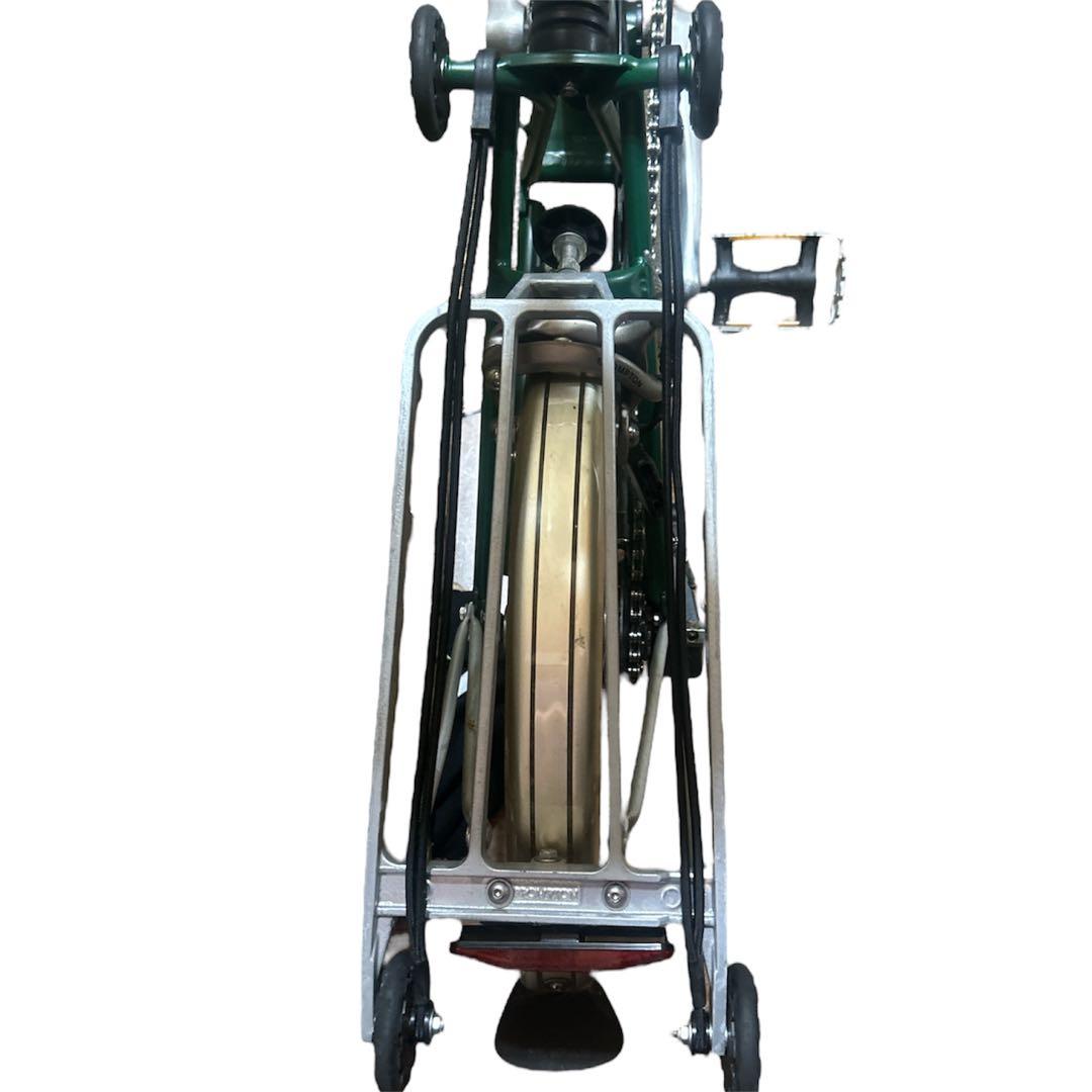 brompton M6Rレーシンググリーン単色 英国製 2011 バッグ付き