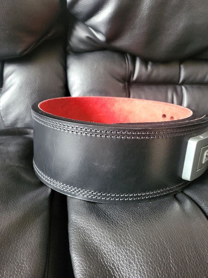 Lサイズ　SBD トレーニング・パワーベルト 黒　13ミリ