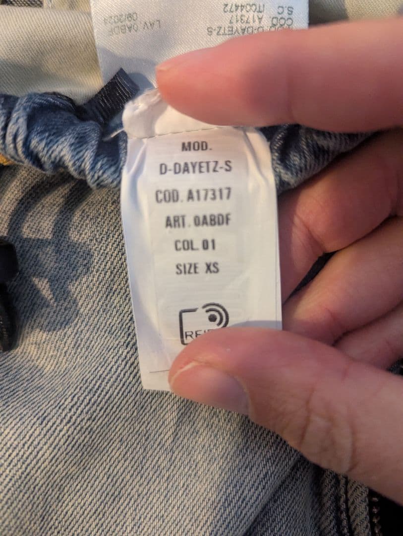 DIESEL 25年最新デニム 未使用美品 グレン期 D-DAYETZ-S