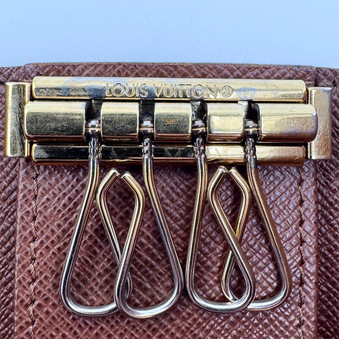 【極美品】ルイヴィトン ミュルティクレ4 キーケース 4連 モノグラム